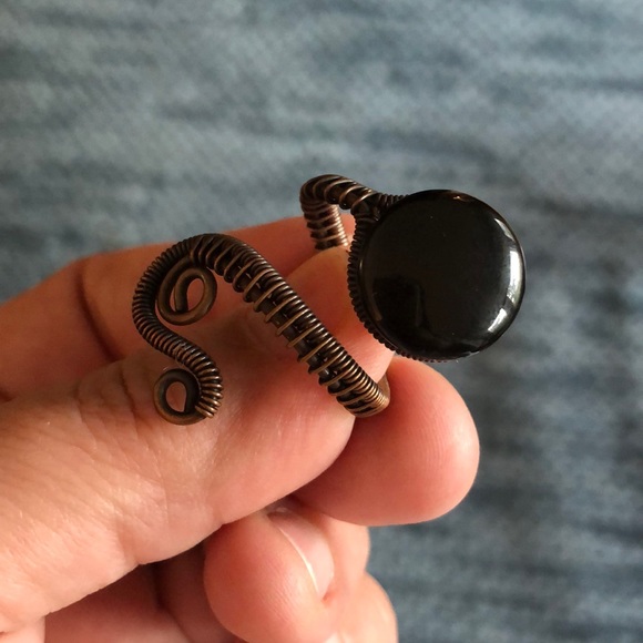 Handmade wire wrap ring - Picture 5 of 5